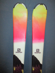 Juniorské lyže SALOMON LUX 150cm + Lyžiarky 27,5cm, SUPER STAV