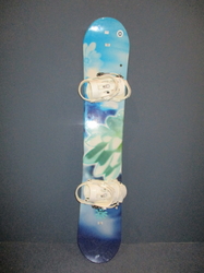 Snowboard DUB SOLA 154cm + viazanie, TOP STAV