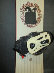 Snowboard NIDECKER BLADE 162cm + viazanie, VÝBORNÝ STAV