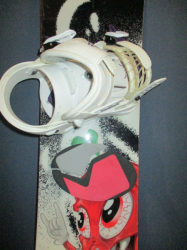 Snowboard NIDECKER MINI DIABLO 126cm + viazanie, VÝBORNÝ STAV