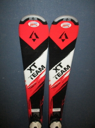 Juniorské lyže TECNO PRO XT TEAM 120cm + Lyžiarky 24,5cm, TOP STAV