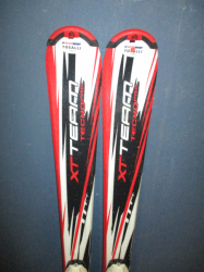 Juniorské lyže TECNO PRO XT TEAM 130cm + Lyžiarky 25cm, SUPER STAV