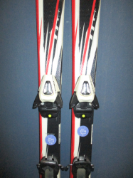 Juniorské lyže TECNO PRO XT TEAM 130cm + Lyžiarky 25cm, SUPER STAV