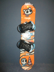 Snowboard NIDECKER MAGIC 99cm + viazanie, SUPER STAV