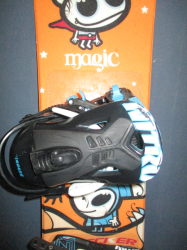 Snowboard NIDECKER MAGIC 99cm + viazanie, SUPER STAV