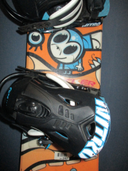 Snowboard NIDECKER MAGIC 99cm + viazanie, SUPER STAV