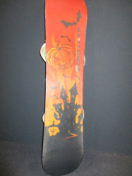 Snowboard NIDECKER GROM 110cm + viazanie, VÝBORNÝ STAV