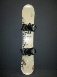 Snowboard NIDECKER ADVANCED 152cm + viazanie, VÝBORNÝ STAV