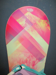 Snowboard FIREFLY FANCY 143cm + nové viazanie, VÝBORNÝ STAV