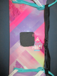 Snowboard FIREFLY FANCY 143cm + nové viazanie, VÝBORNÝ STAV