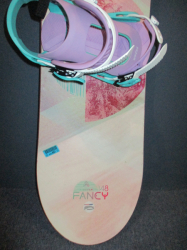 Snowboard FIREFLY FANCY 148cm + nové viazanie, SUPER STAV