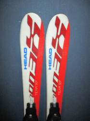 Detské lyže HEAD XENON TEAM 97cm + Lyžiarky 19,5cm, VÝBORNÝ STAV