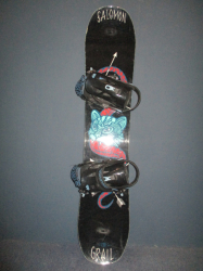 Snowboard SALOMON GRAIL 130m + viazanie, VÝBORNÝ STAV