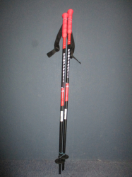 Nové lyžiarske palice KOMPERDELL CHAMP RED Jr 80cm, NOVÉ