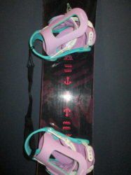 Snowboard SALOMON OH YEAH 147cm + nové viazanie, VÝBORNÝ STAV