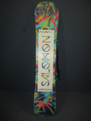 Snowboard SALOMON OH YEAH 147cm + nové viazanie, VÝBORNÝ STAV