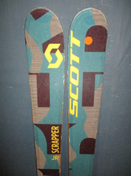 Juniorské freeride lyže SCOTT SCRAPPER Jr 162cm, VÝBORNÝ STAV