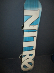 Snowboard NITRO RIPPER 142cm + viazanie, VÝBORNÝ STAV