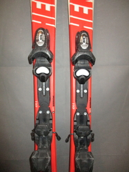 Detské lyže ROSSIGNOL HERO 110cm + Lyžiarky 22,5cm, VÝBORNÝ STAV