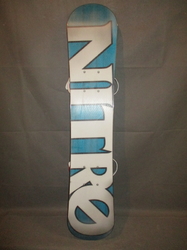 Snowboard NITRO RIPPER 132cm + nové viazanie, VÝBORNÝ STAV