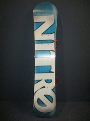 Snowboard NITRO RIPPER 142cm + viazanie, VÝBORNÝ STAV - kopie