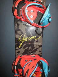 Snowboard NIDECKER GROM 139cm + viazanie, VÝBORNÝ STAV