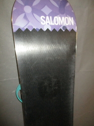 Snowboard SALOMON LIBERTY 145cm + NOVÉ viazanie, SUPER STAV 