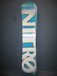 Snowboard NITRO RIPPER 142cm + nové viazanie, SUPER STAV